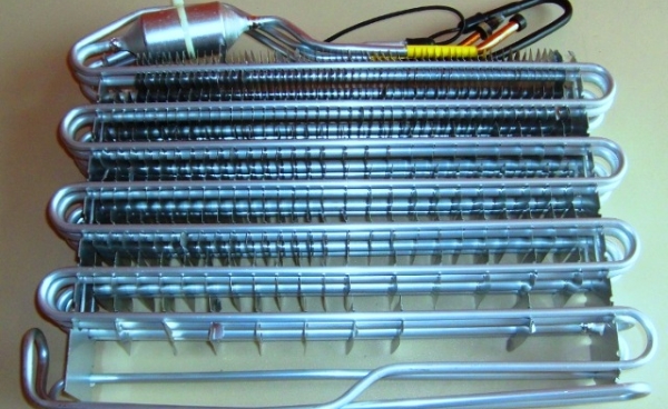  Evaporator in the refrigerator