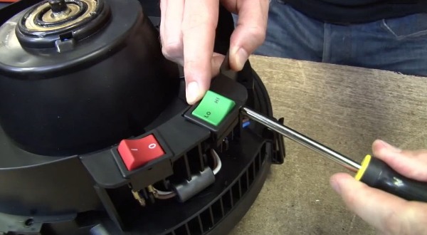  Disassembling a vacuum cleaner