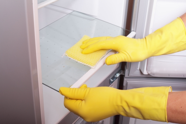  Cleaning the fridge inside