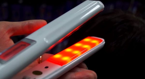  Infrared hair straightener