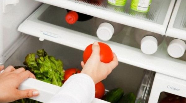  Tomato in the fridge