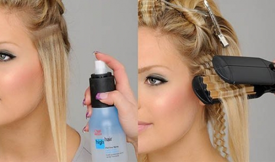  Hair crimping procedure