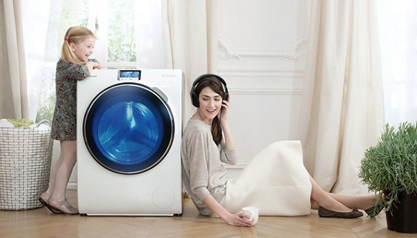  Silent washing machine