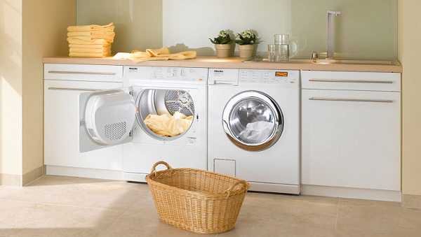  Washing machine in the interior