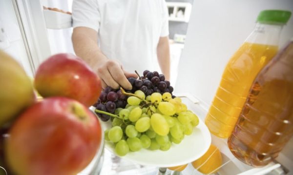  Grapes in the fridge