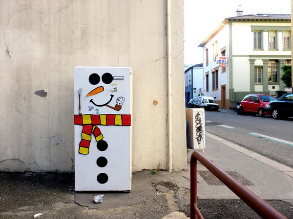  Refrigerator in the street