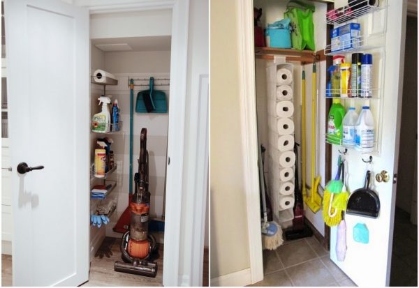  Storage of the vacuum cleaner in the pantry