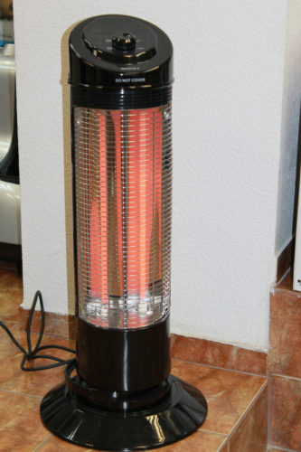  Floor IR heater with carbon heating element