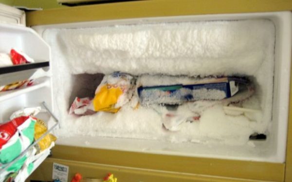  Big frost in the freezer