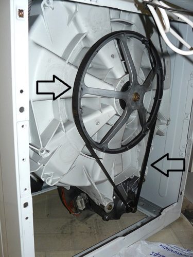  Belt drive washing machine