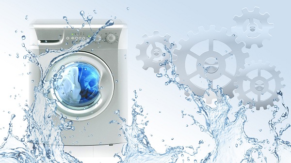  Washing machine and water