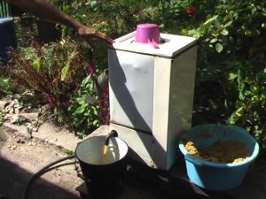  Apple juicer from washing machine