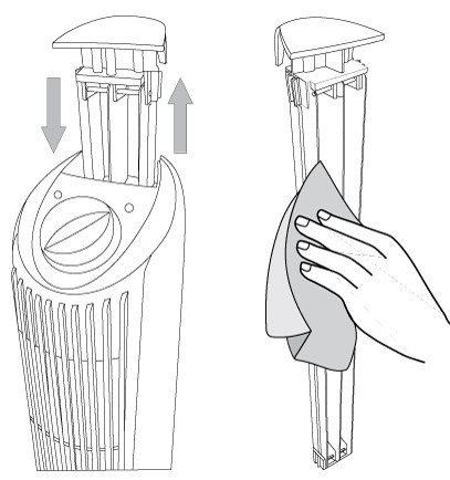  Reinigung des Atmos Ionisators