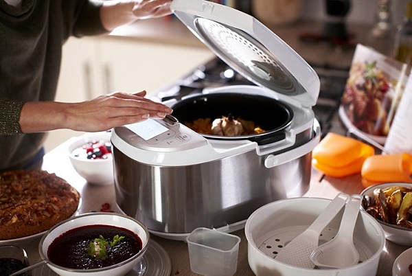  Cooking process in a slow cooker