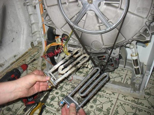  Dismantling the heater