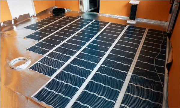  Floor heating film