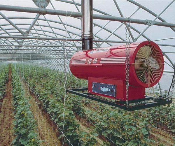  Heat gun in the greenhouse