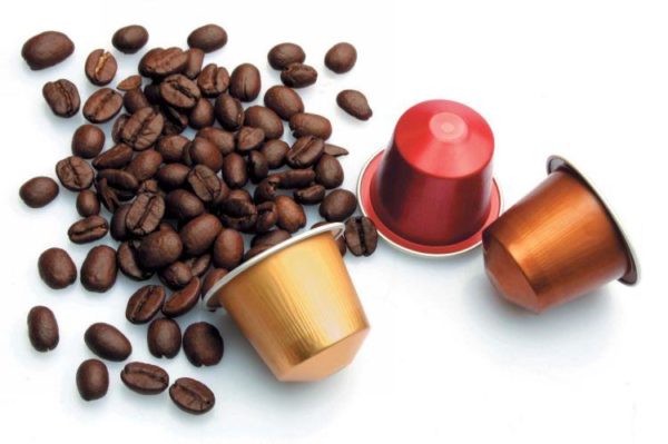  Aluminum capsules for coffee machine