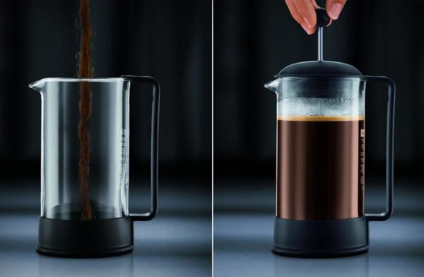  Coffee in a french press