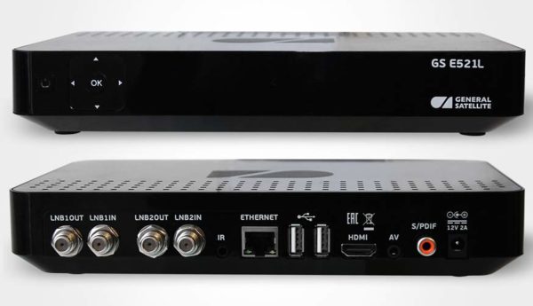  GS e521L receiver