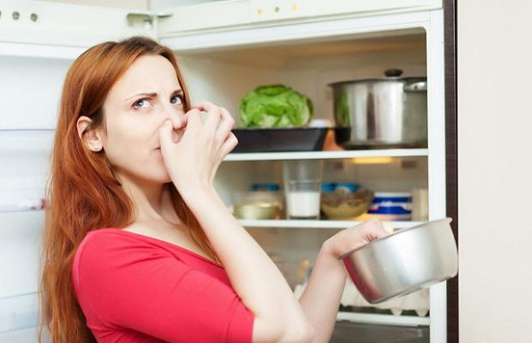  Unpleasant smell in the refrigerator