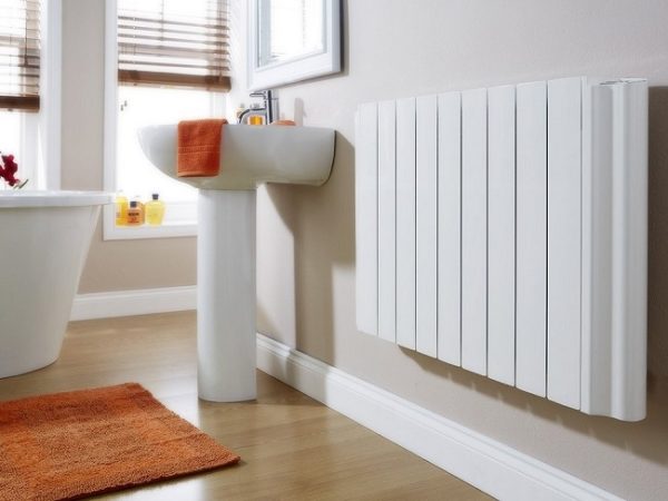  Convector in the bathroom