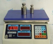  Calibration of electronic scales