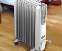  Oil heater with fan