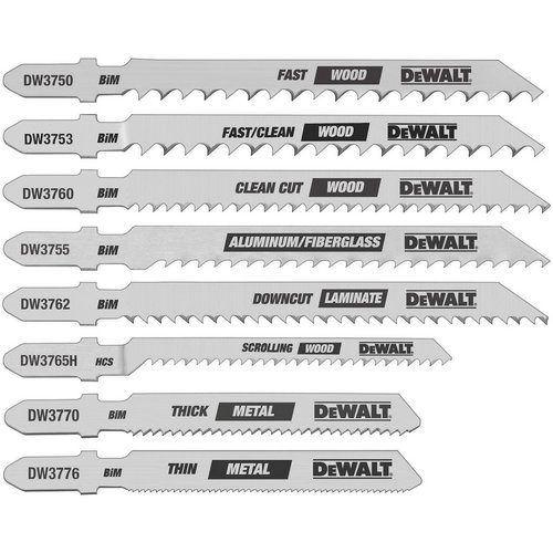  Types of files on the width of the blade