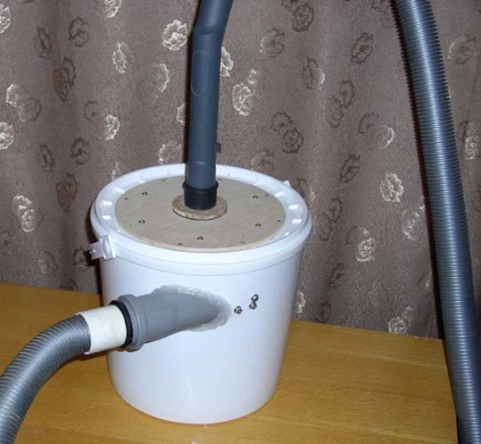  Homemade dust separator