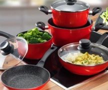  Cookware on the electric stove