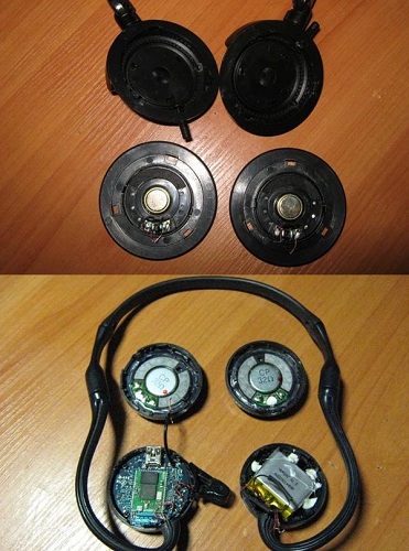  Headset disassembly