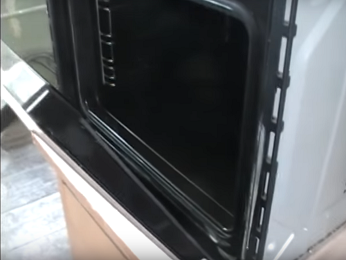  Open oven door