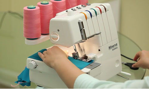  Overlock fabric treatment