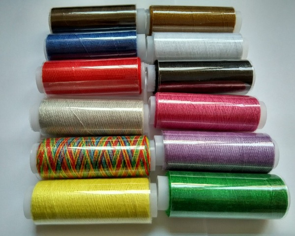  Spools of thread