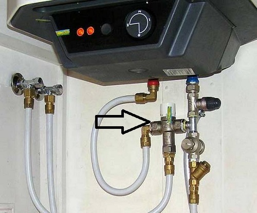  Connected boiler