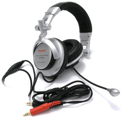  Headphones with microphone