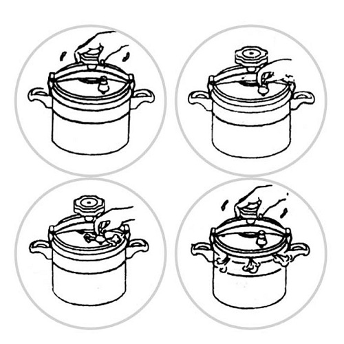  Pressure valve operation