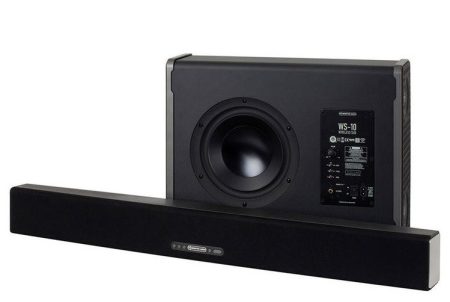  System with soundbar