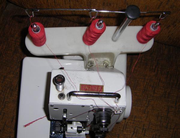  Overlock on 3 threads