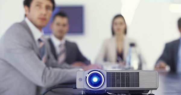  Projector in the conference room