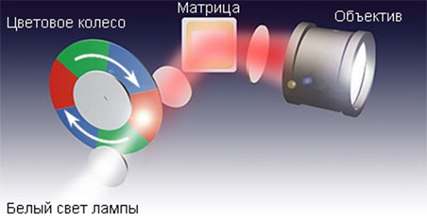  Disk with light filters