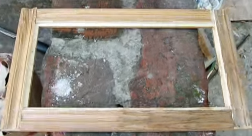  Wood frame