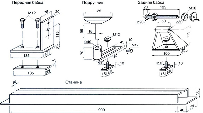  Machine drawing