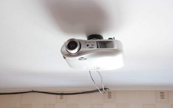  Projector on the ceiling