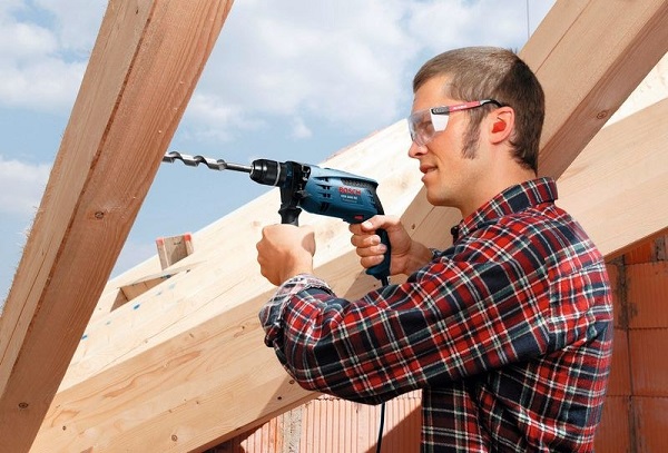  Work as a hammer drill