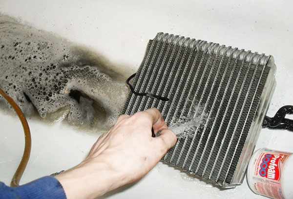  Heat exchanger washing