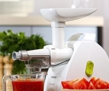  Meat mincer with juicer function