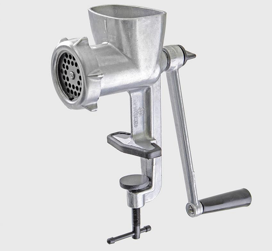  Mechanical meat grinder