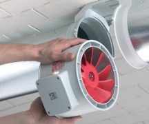  Installation of duct fan